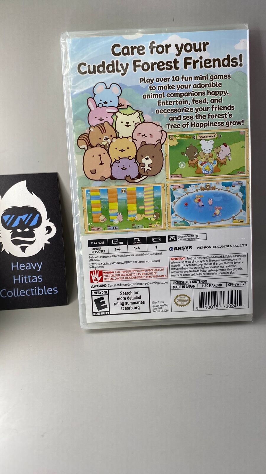Switch – Cuddly Forest Friends – New