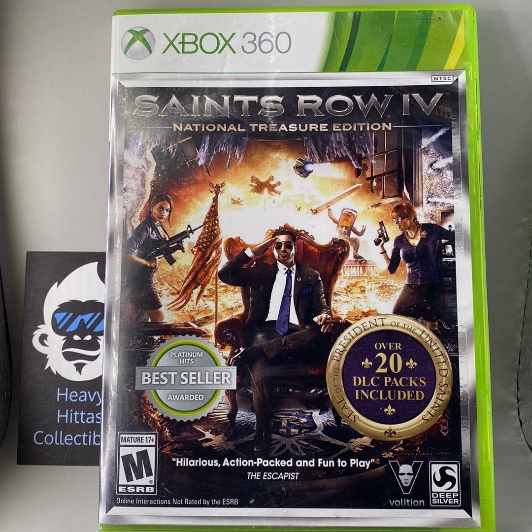 Xbox 360 - Saints Row IV: National Treasure Edition - CIB