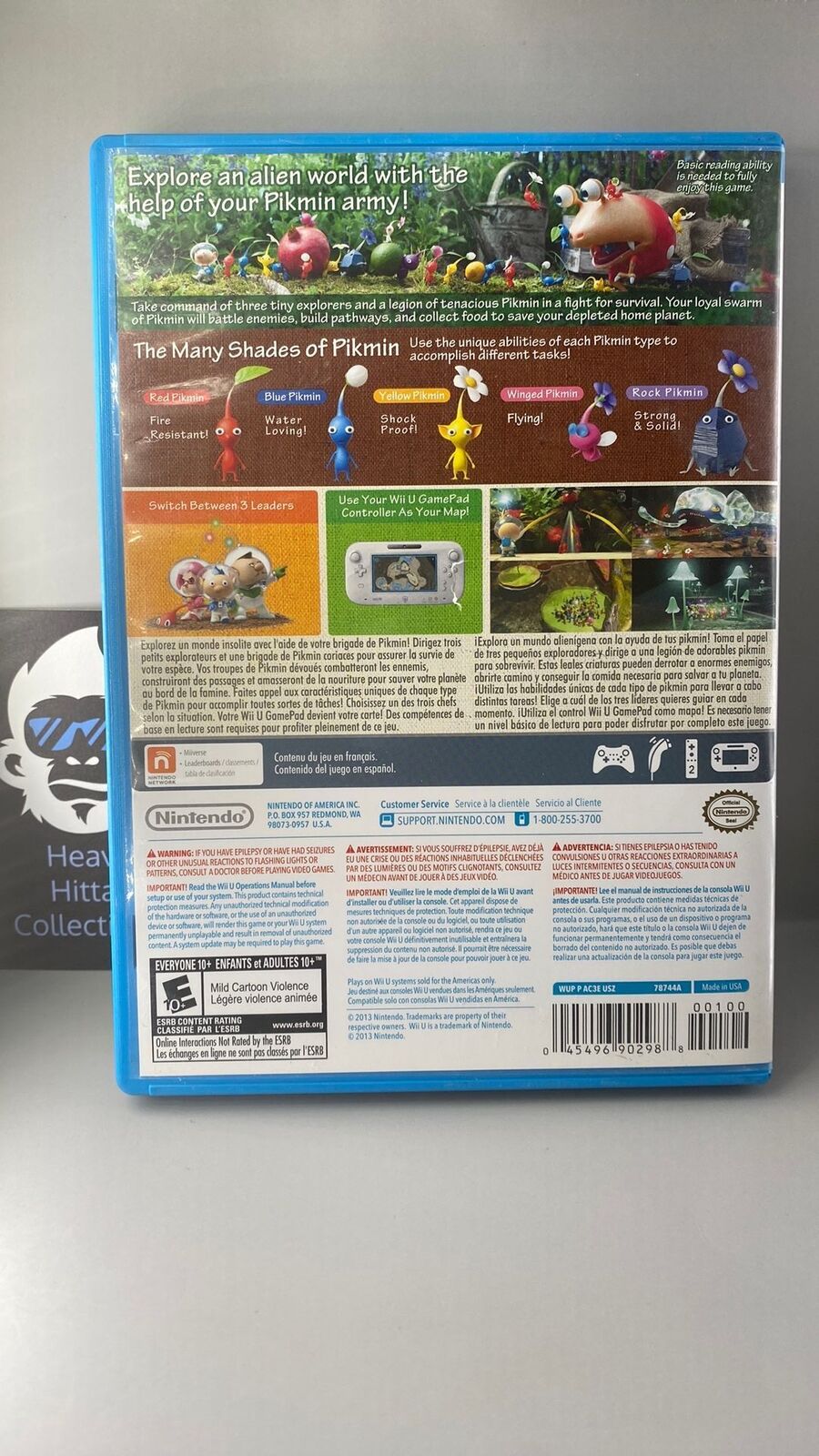 Wii U - Pikmin 3 - CIB