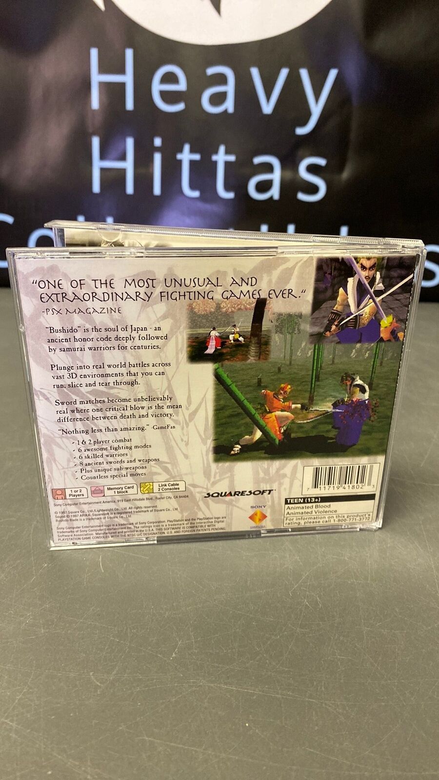 PS1 – Bushido Blade – CIB