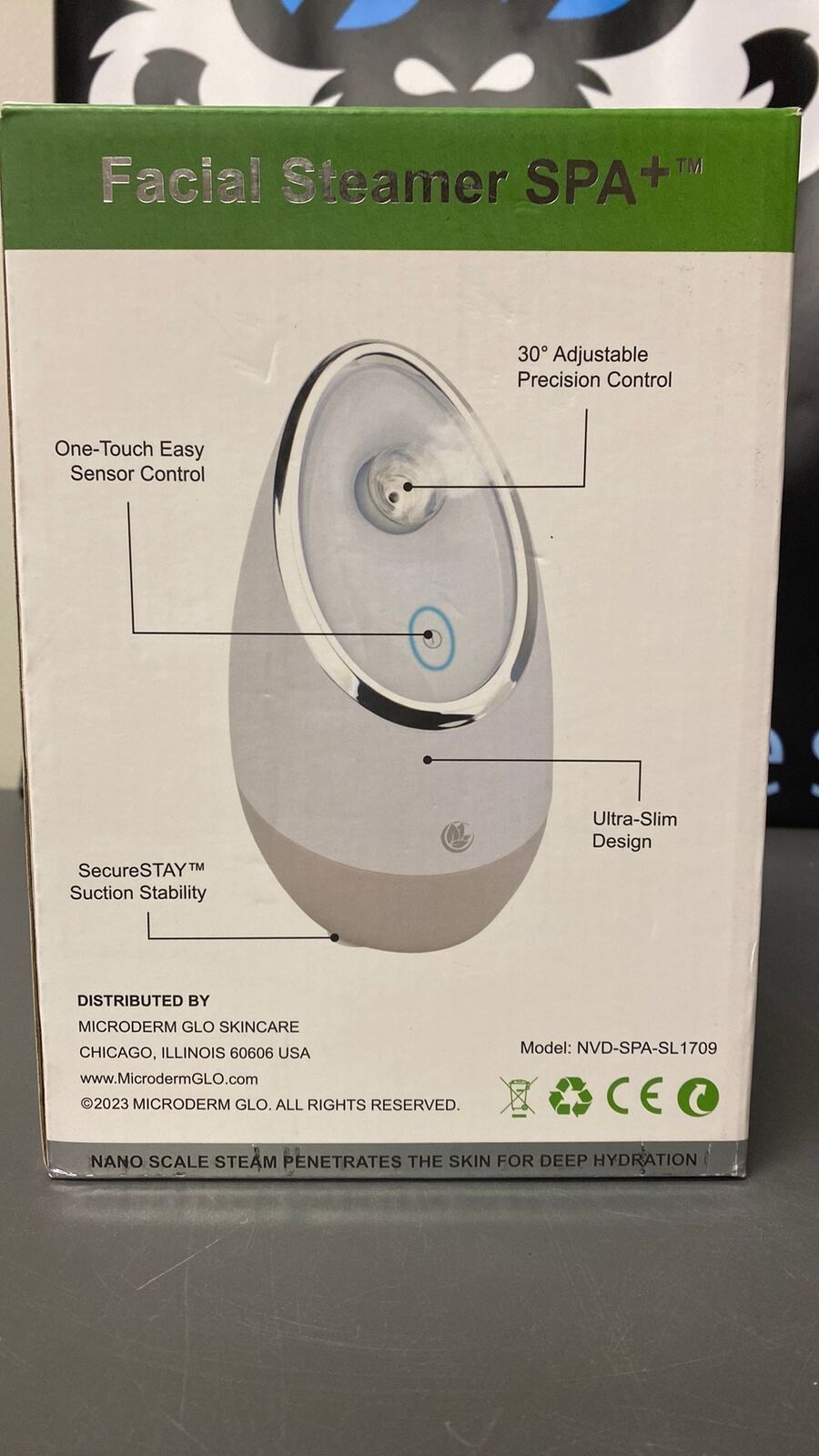 Facial Steamer SPA+ Multifunctional Nano Ionic Facial Sauna & Humidifier