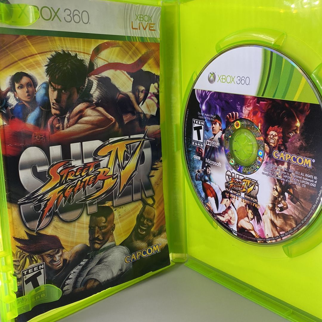 Xbox 360 - Street Fighter IV - CIB