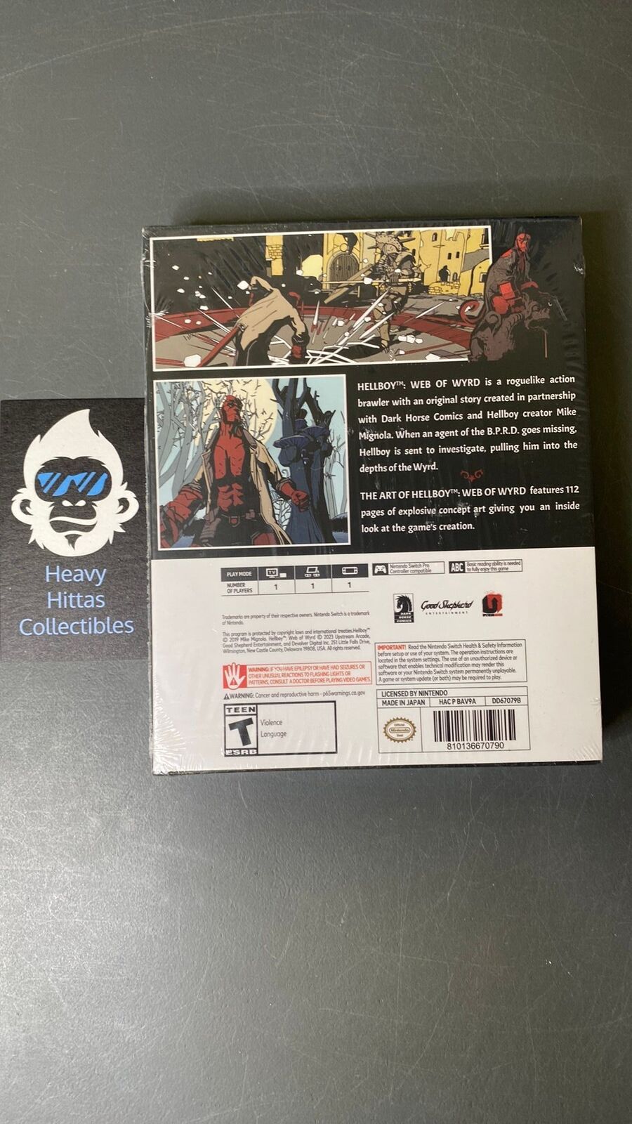 Switch – Hellboy Web of Wyrd Collector’s Edition – New