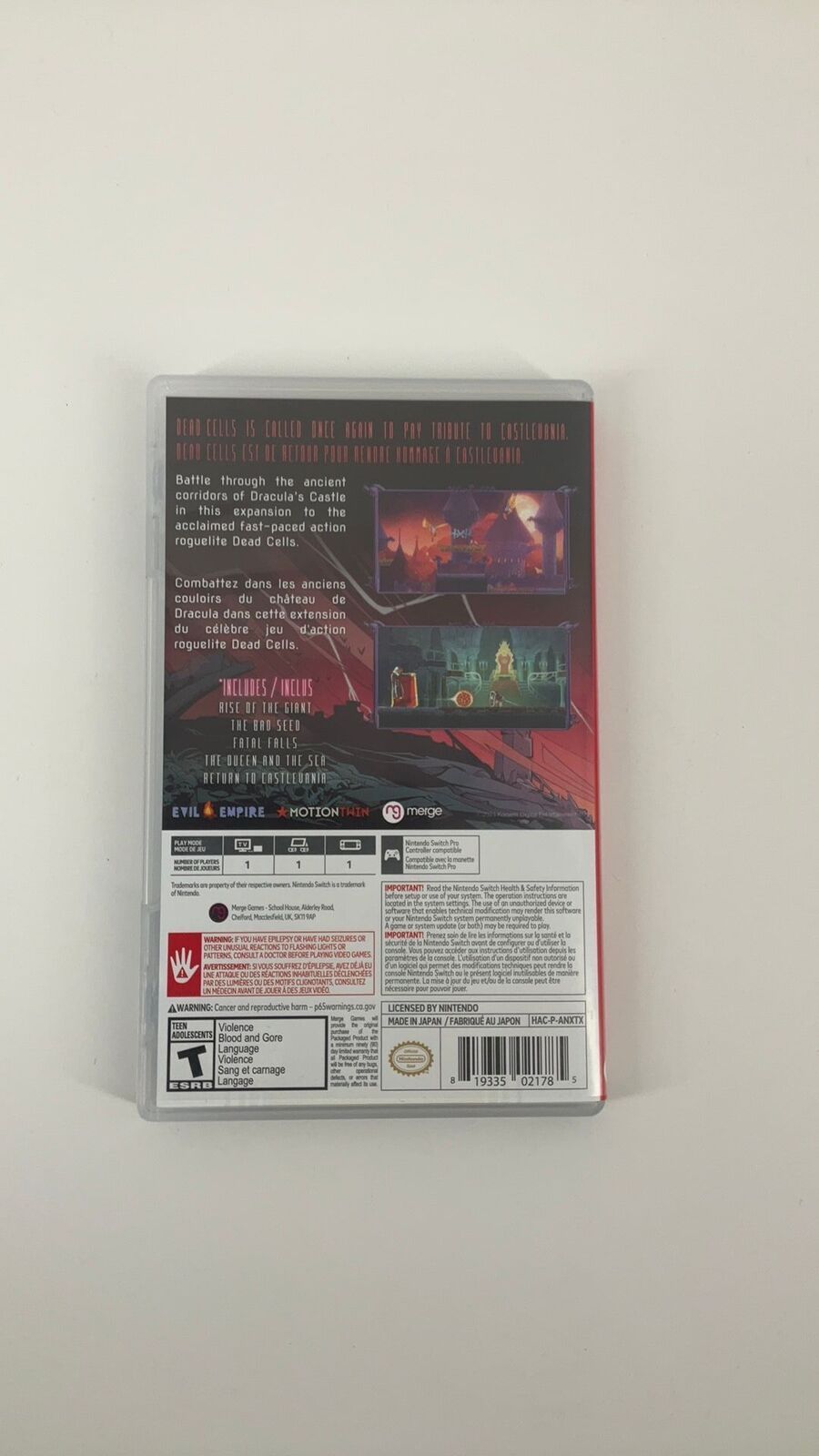 Switch – Dead Cells: Return to Castlevania Edition – CIB