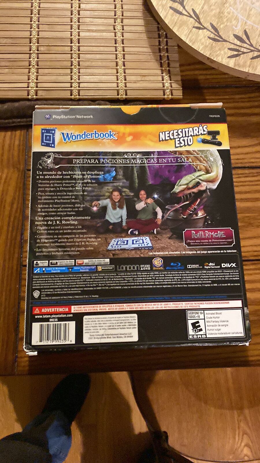 PS3 – Wonderbook: Book of Spells Bundle – New