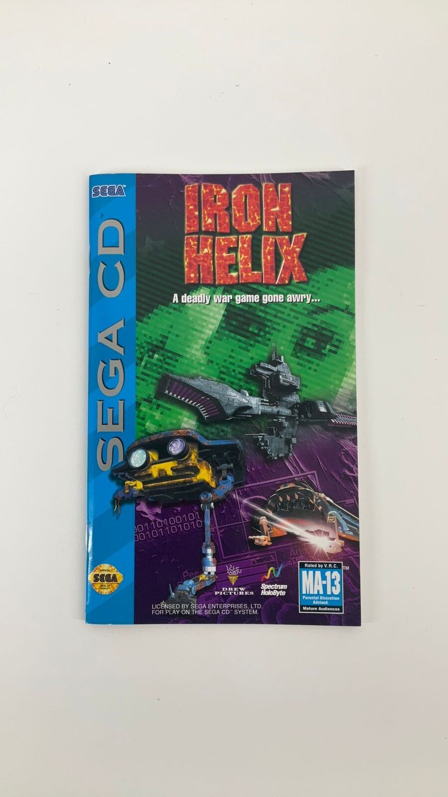 SEGA CD – Iron Helix – CIB