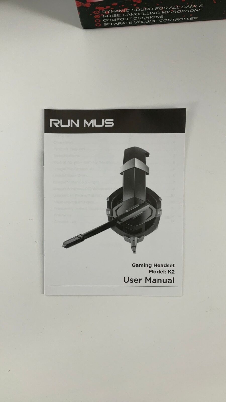 K2 Pro Gaming Headset