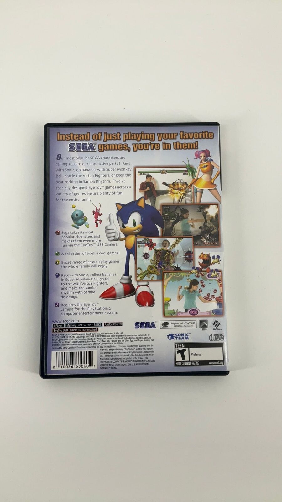 PS2 – SEGA SuperStars – CIB
