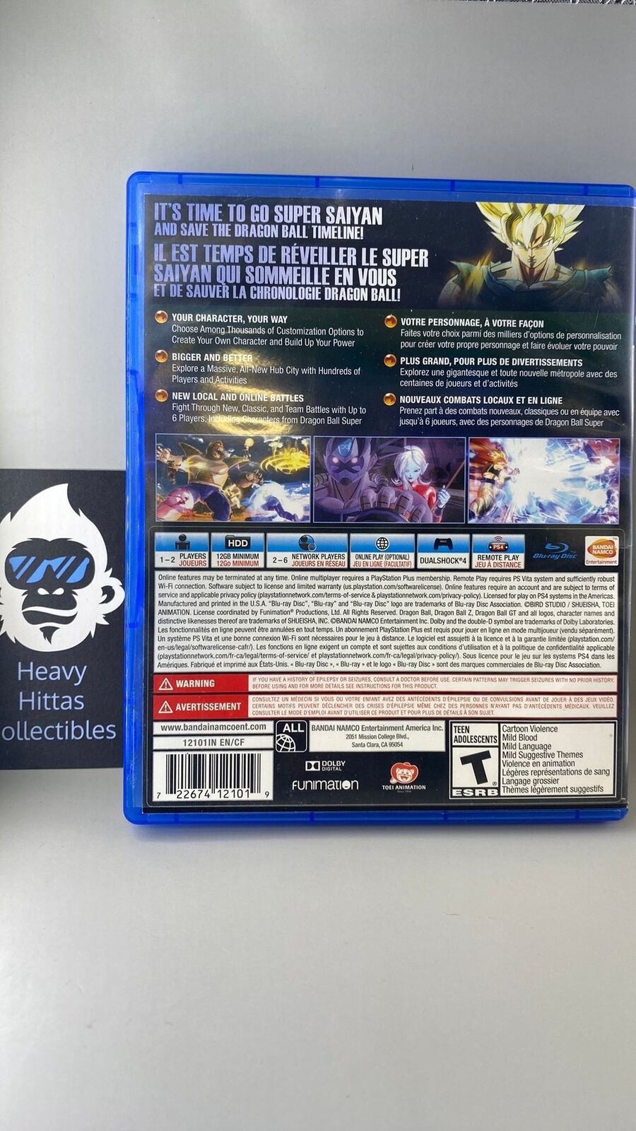 PS4 – Dragon Ball Xenoverse 2 – CIB