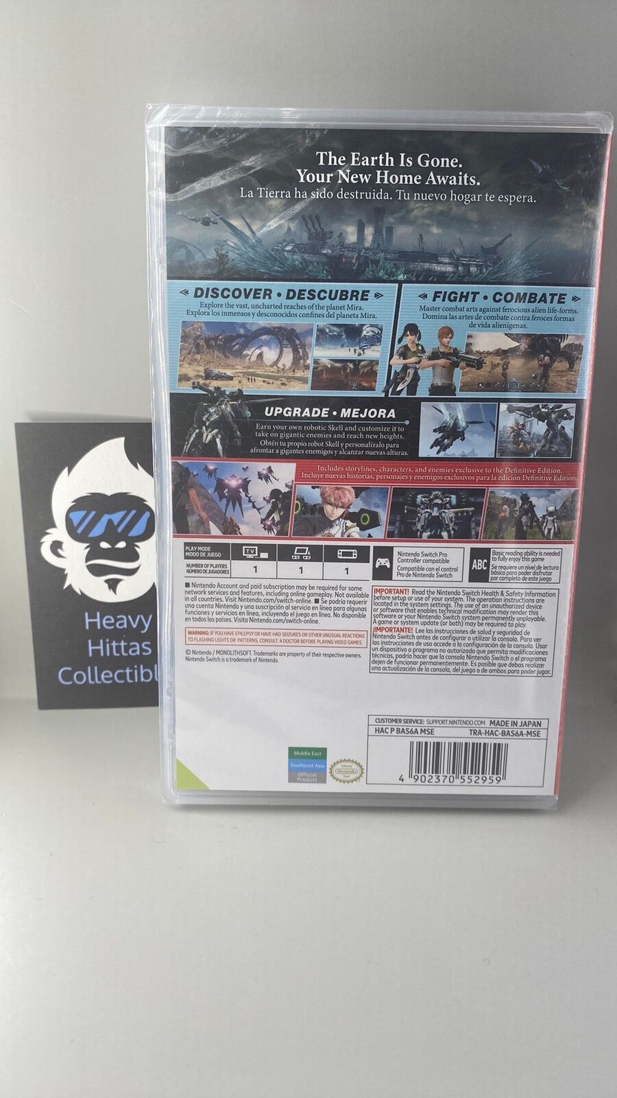 Switch – Xenoblade Chronicles X: Definitive Edition – New