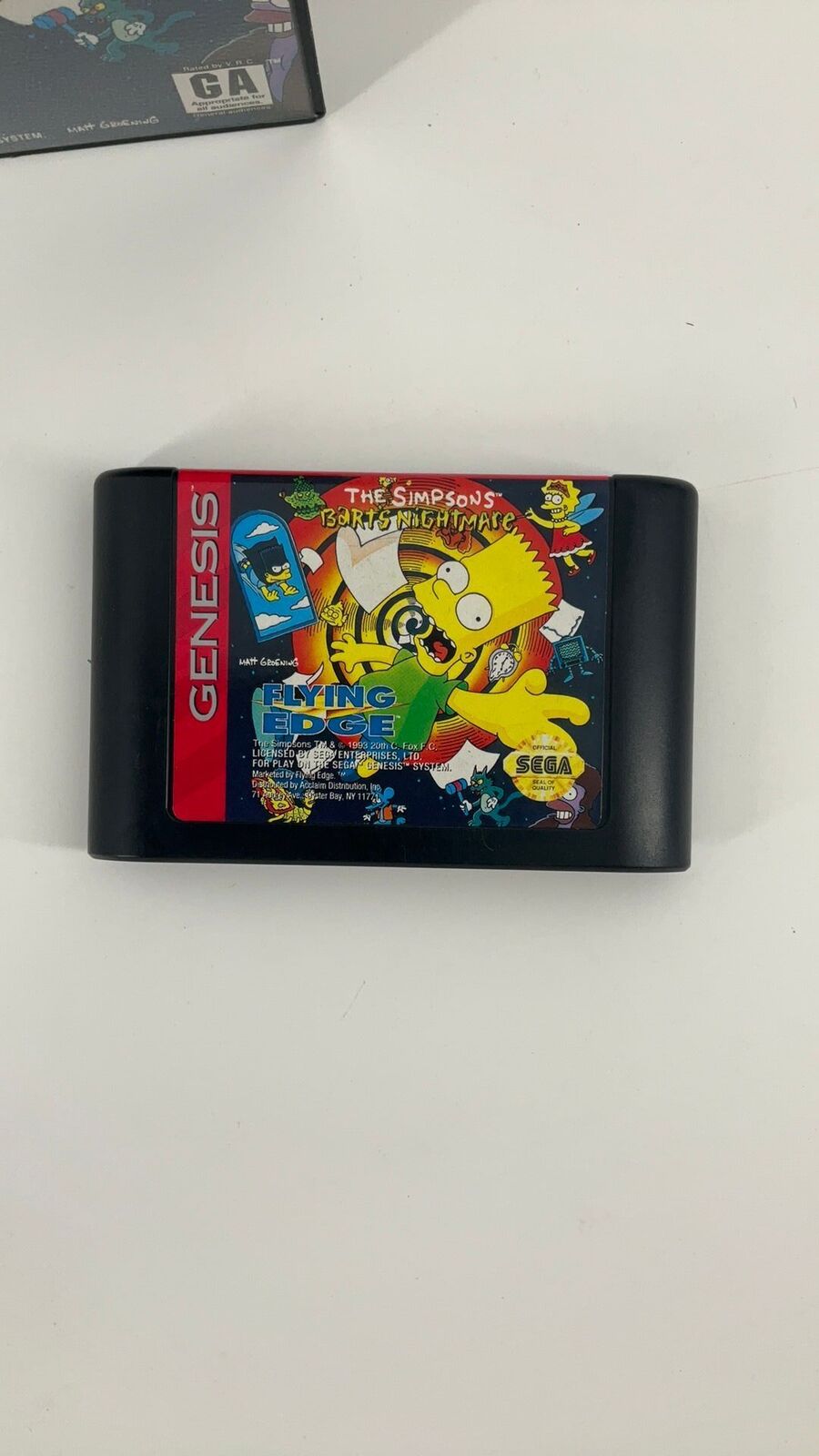Genesis – The Simpsons: Bart’s Nightmare – CIB