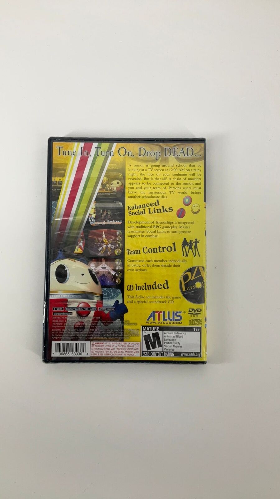 PS2 – Shin Megami Tensei: Persona 4 – New