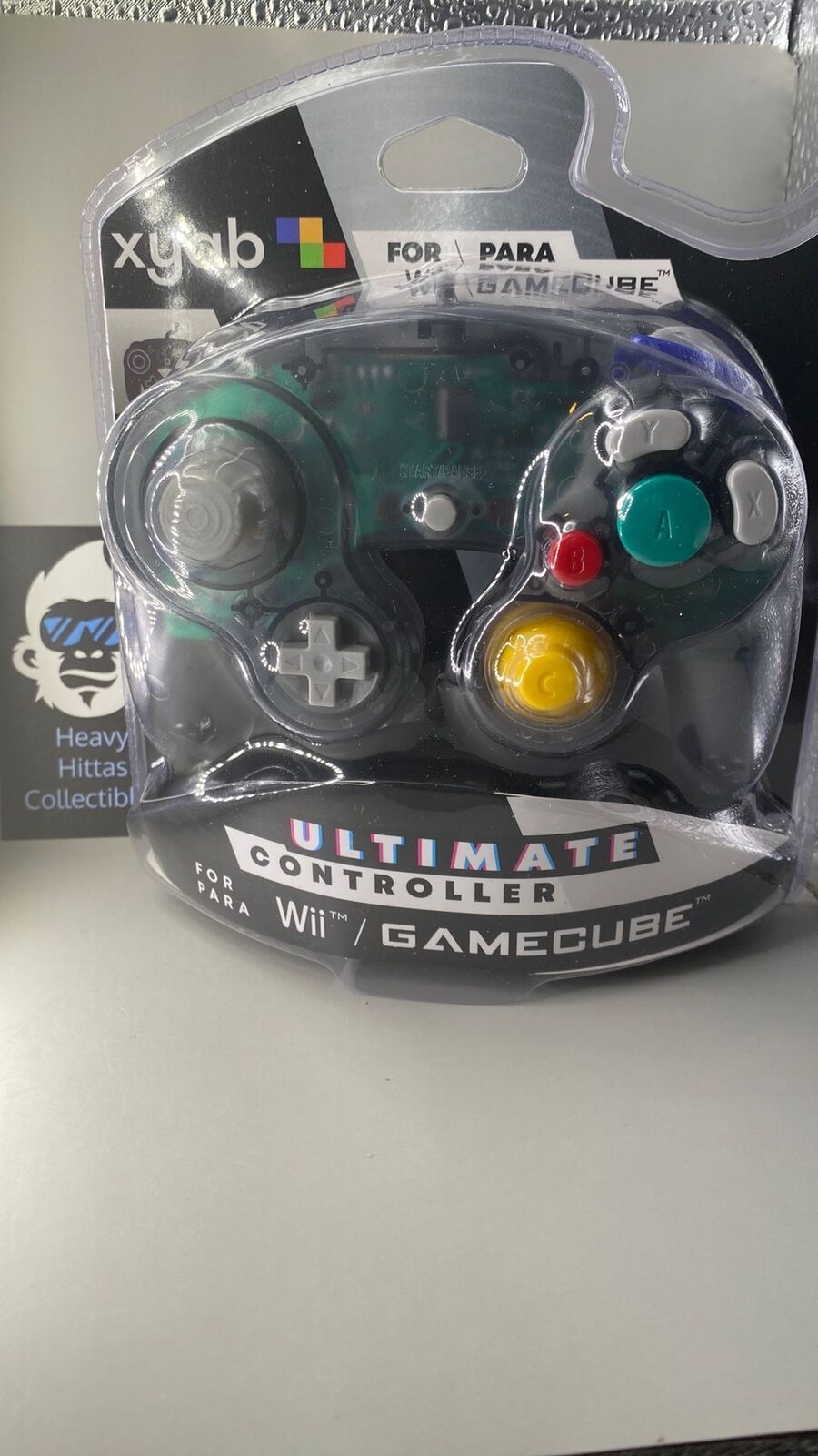 GameCube / Wii - Wired Controller (Smoke Black) - New