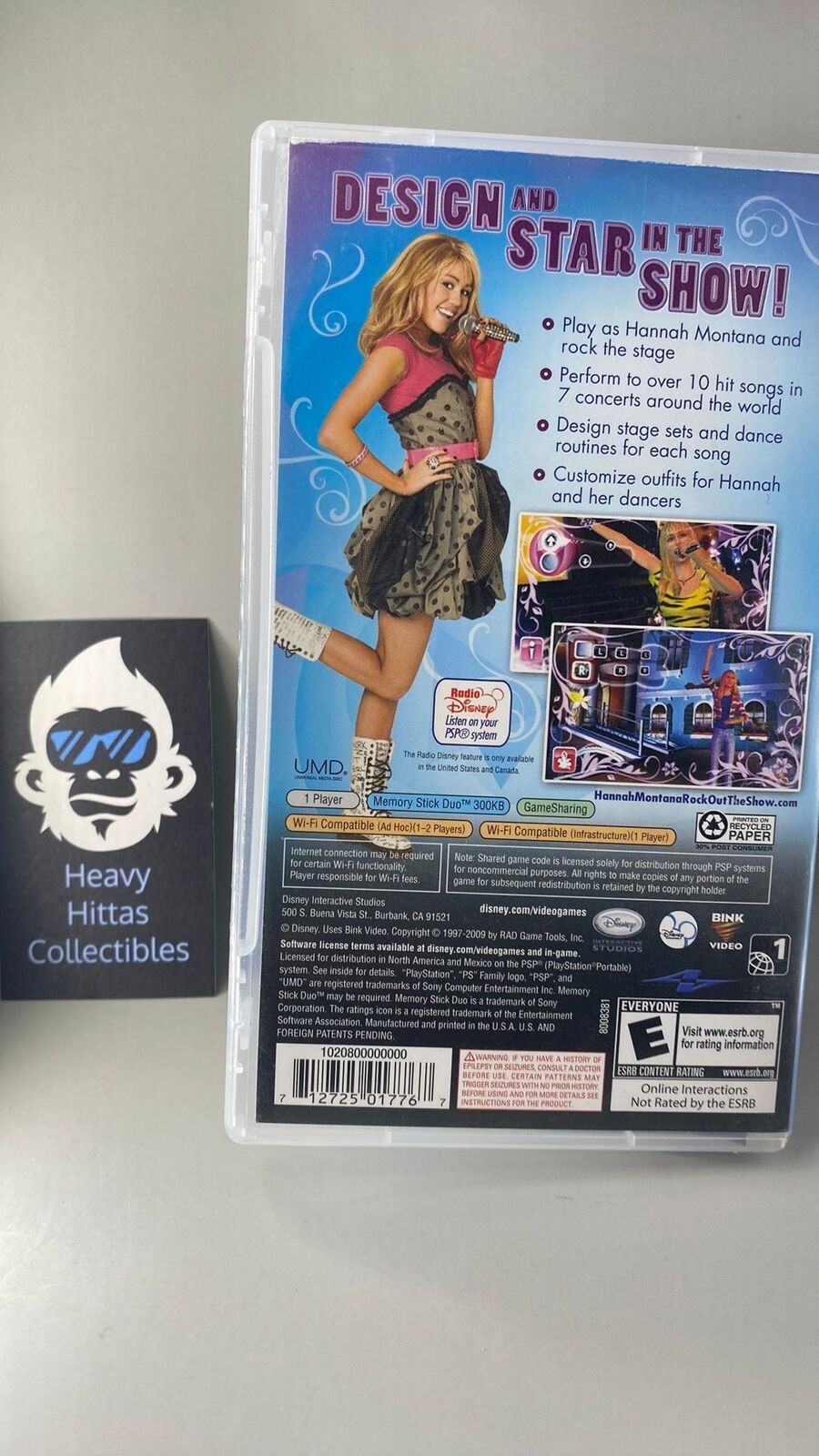 PSP – Hannah Montana: Rock Out the Show – CIB