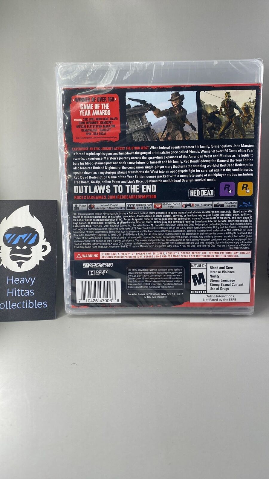 PS3 – Red Dead Redemption: Game of the Year Edition – New