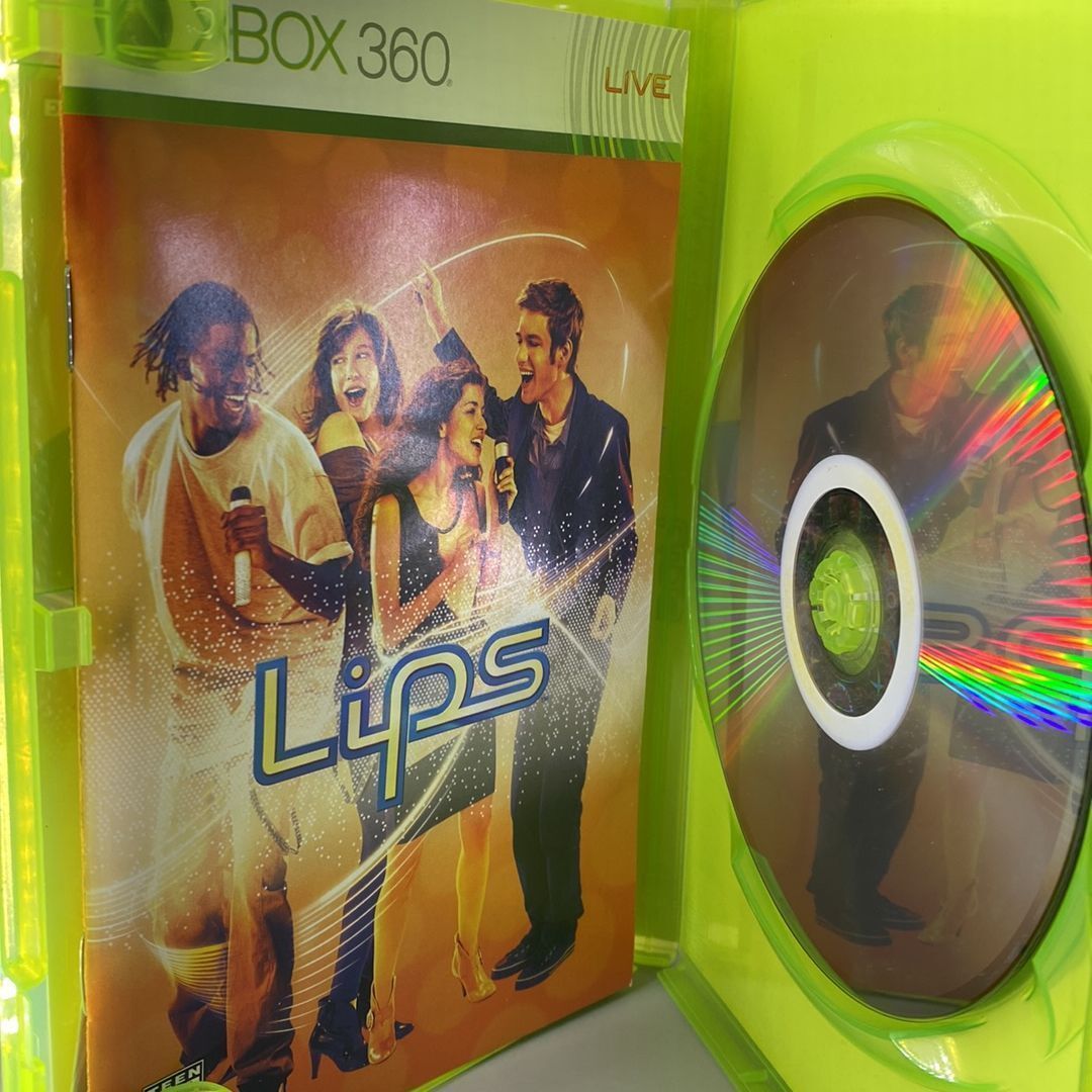 Xbox 360 - Lips - CIB