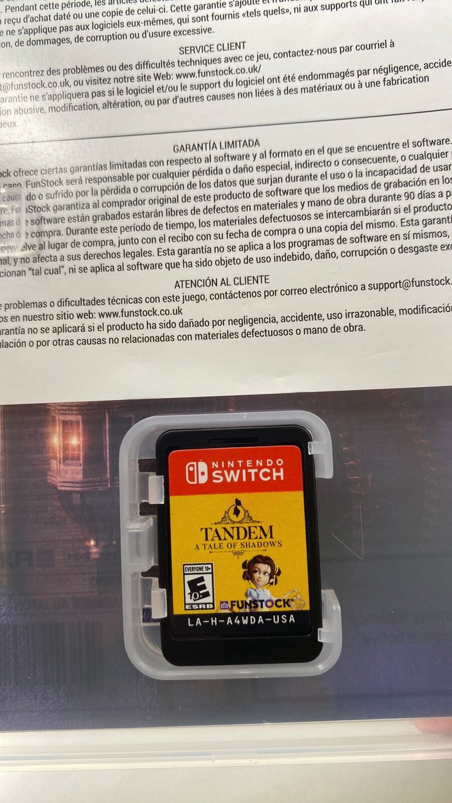 Switch – Tandem: A Tale of Shadows – CIB