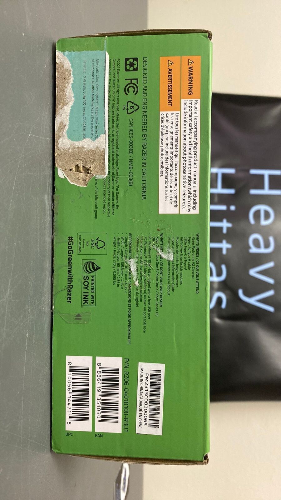 Xbox One / Xbox Series X|S - Razer Wolverine V2 Chroma Controller - Open Box