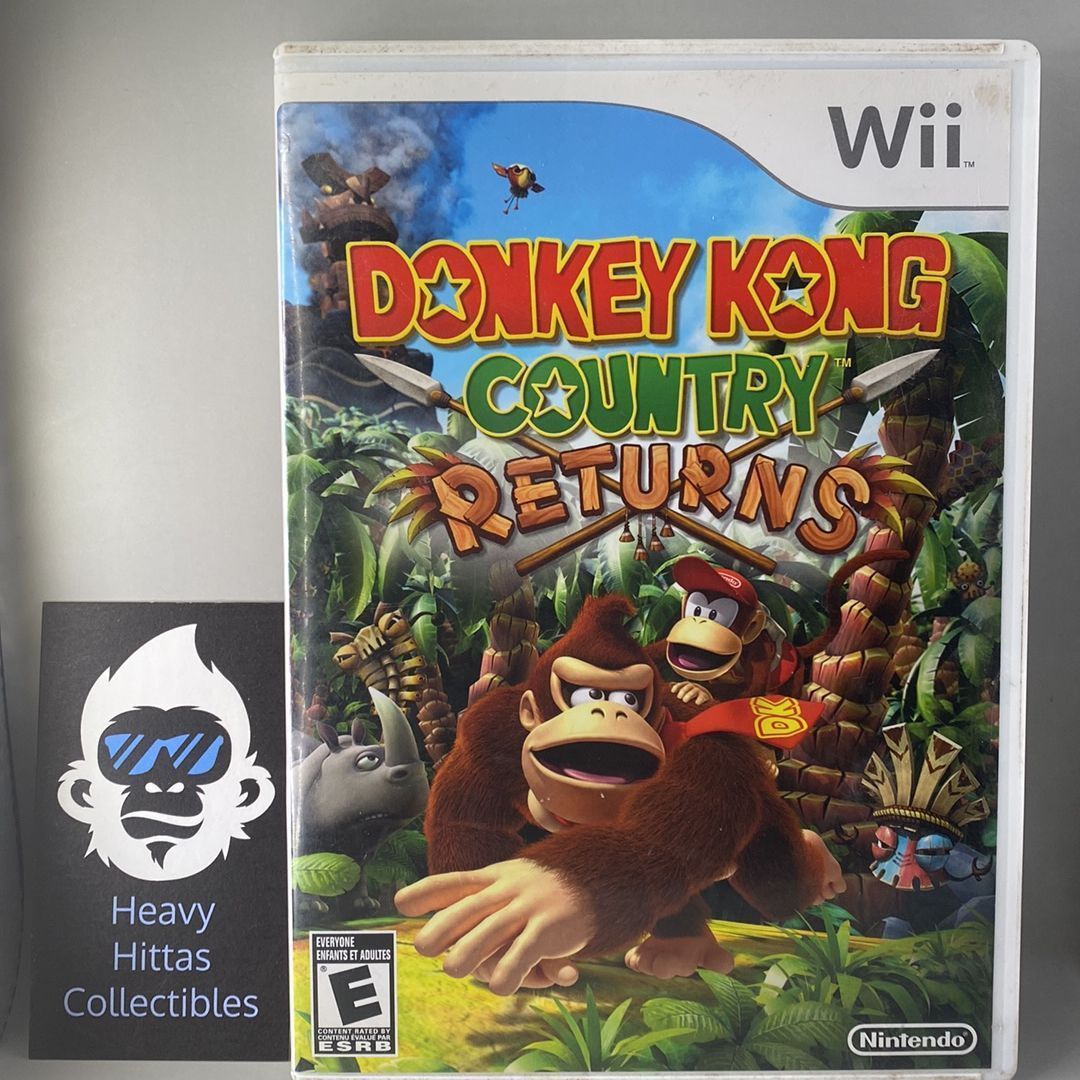 Wii - Donkey Kong Country Returns - CIB