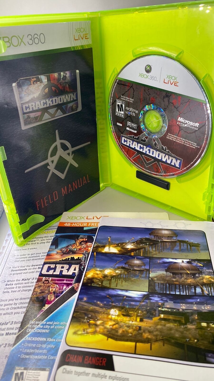 Xbox 360 - Crackdown - CIB++