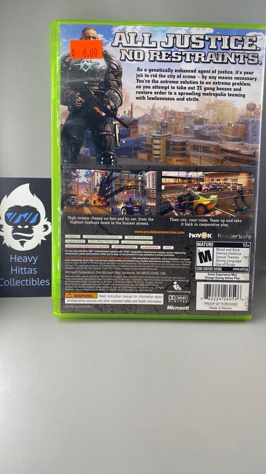 Xbox 360 - Crackdown - CIB++