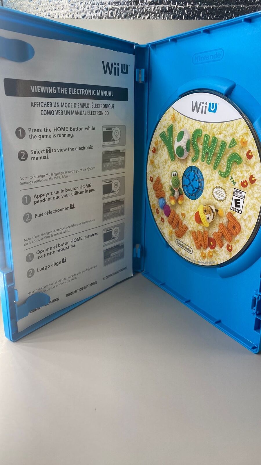 Wii U - Yoshi’s Woolly World - CIB