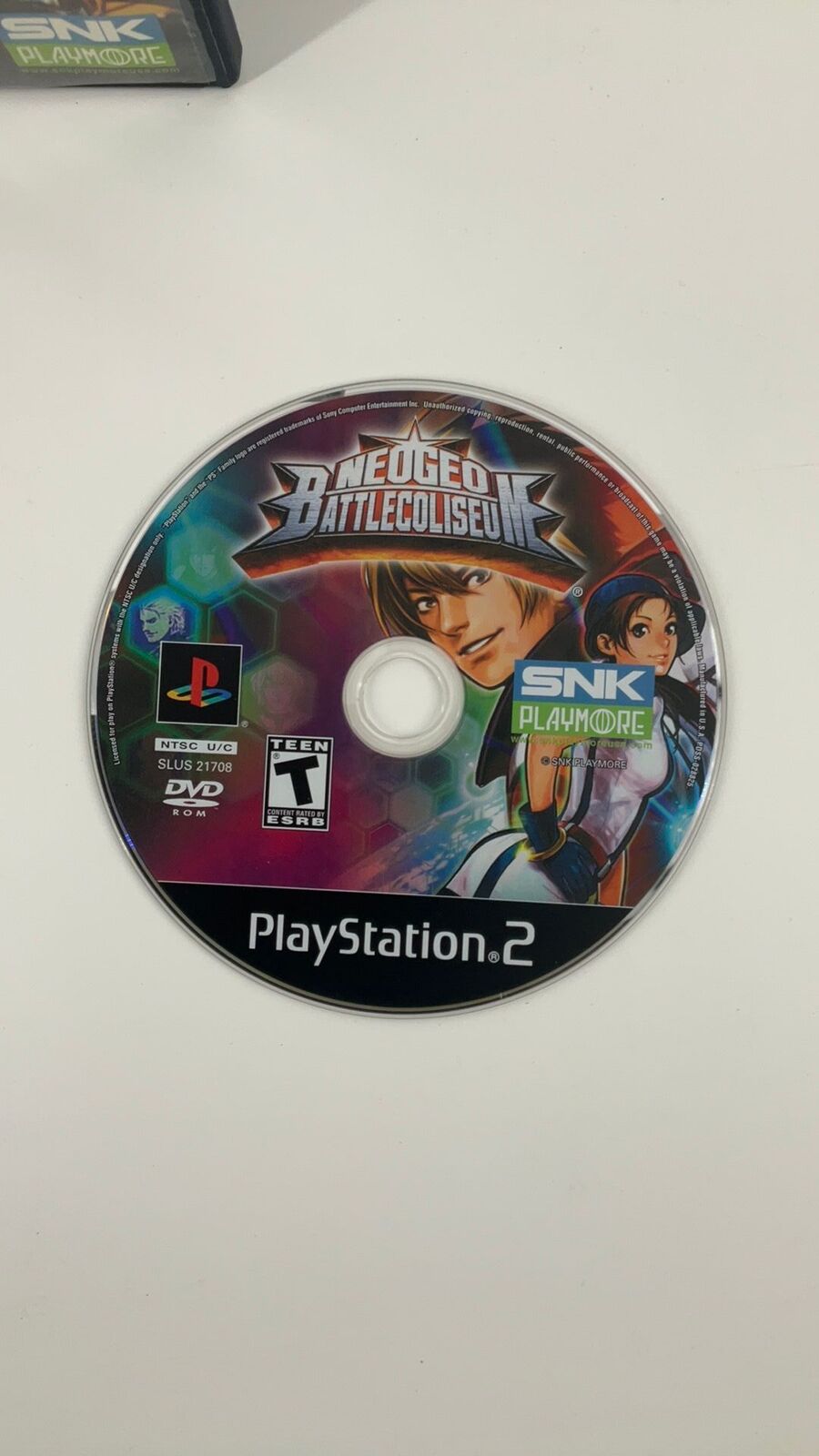 PS2 – NeoGeo Battle Coliseum – CIB