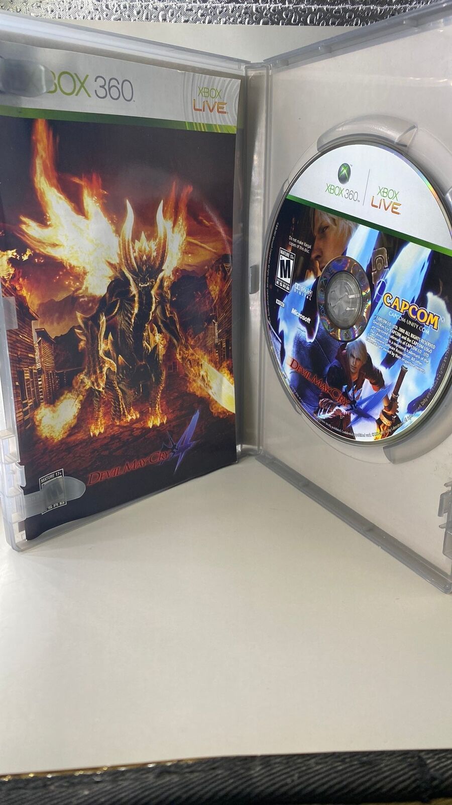Xbox 360 - Devil May Cry 4 Platinum Hits Not for Resale - CIB
