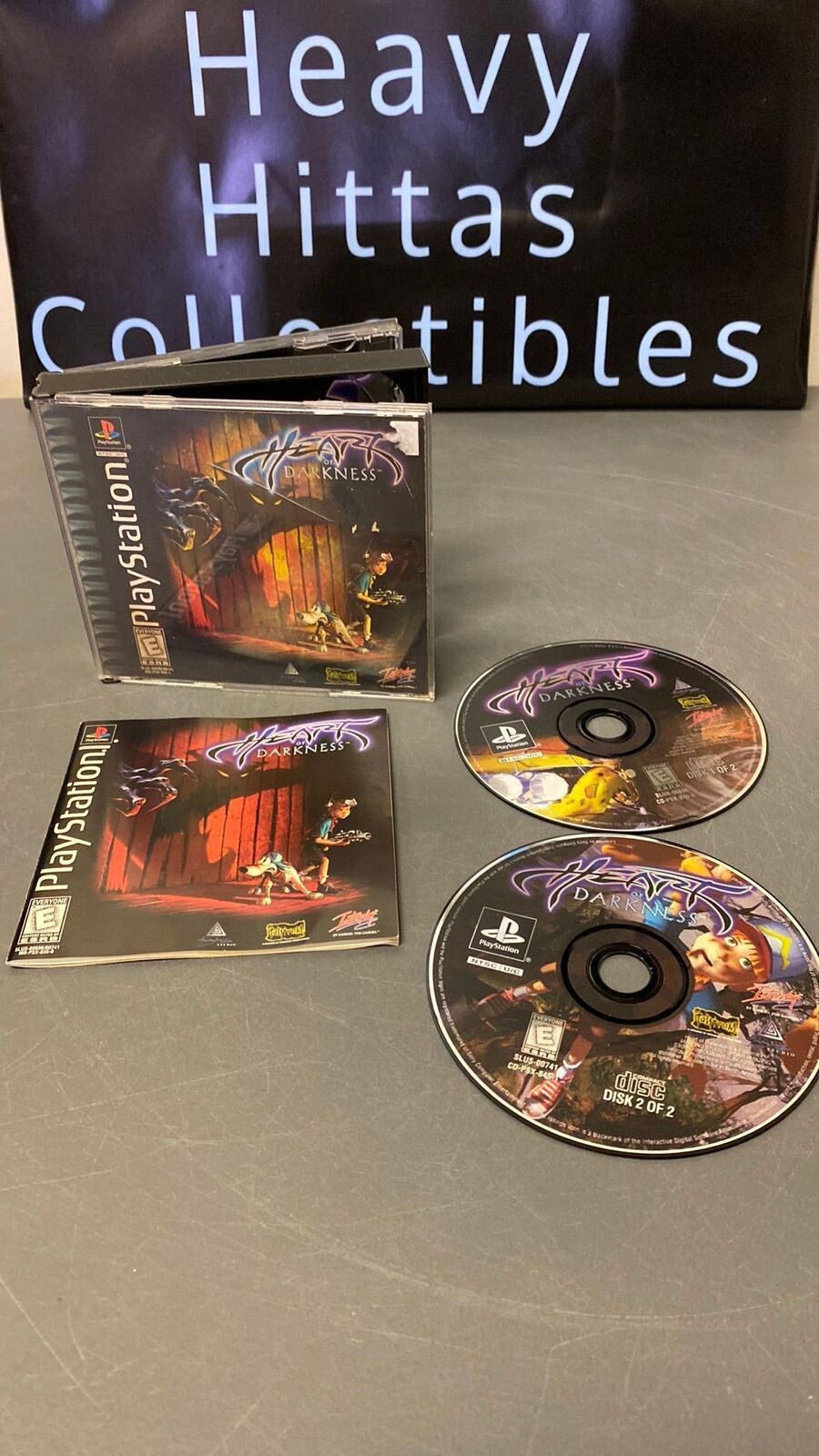 PS1 – Heart of Darkness – CIB