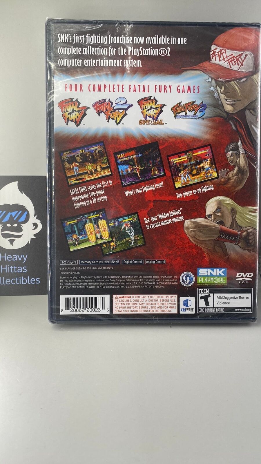 PS2 – Fatal Fury: Battle Archives Volume 1 – New