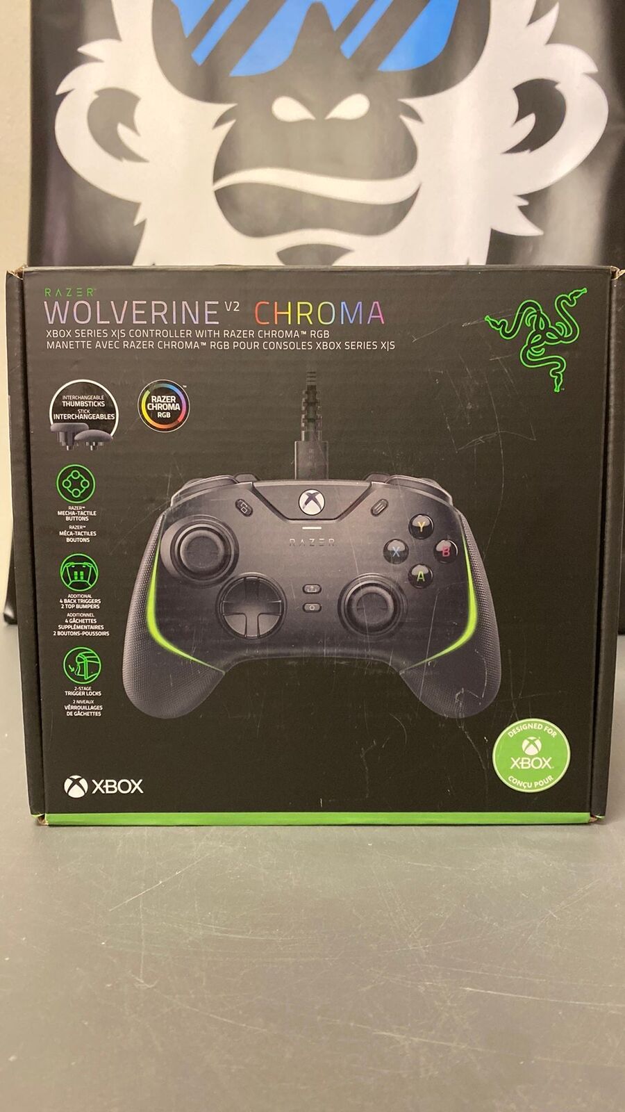 Xbox One / Xbox Series X|S - Razer Wolverine V2 Chroma Controller - Open Box