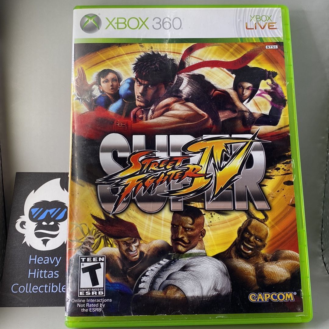 Xbox 360 - Street Fighter IV - CIB