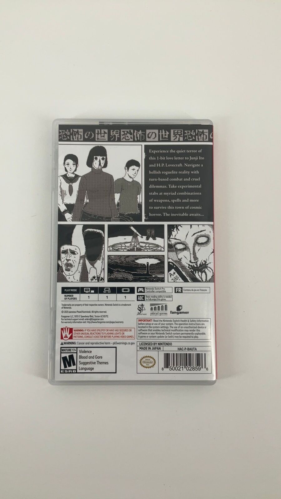 Switch – World of Horror – CIB