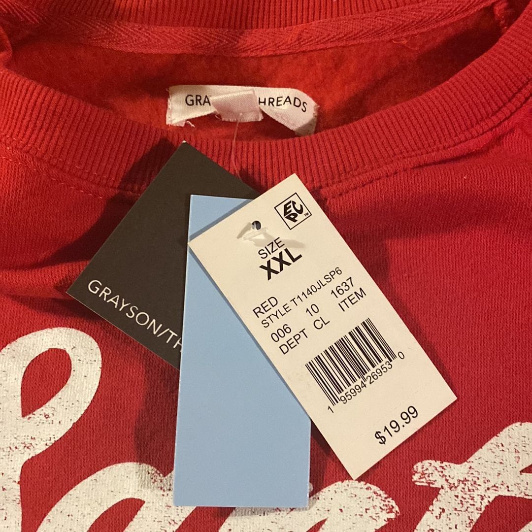 Red Sweater - 2XL Santa Baby