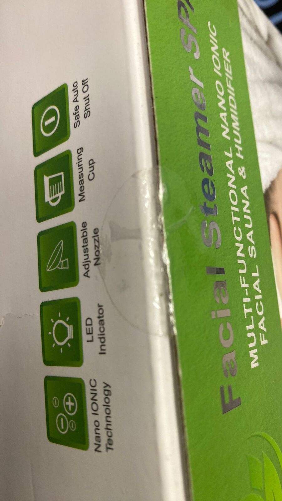 Facial Steamer SPA+ Multifunctional Nano Ionic Facial Sauna & Humidifier