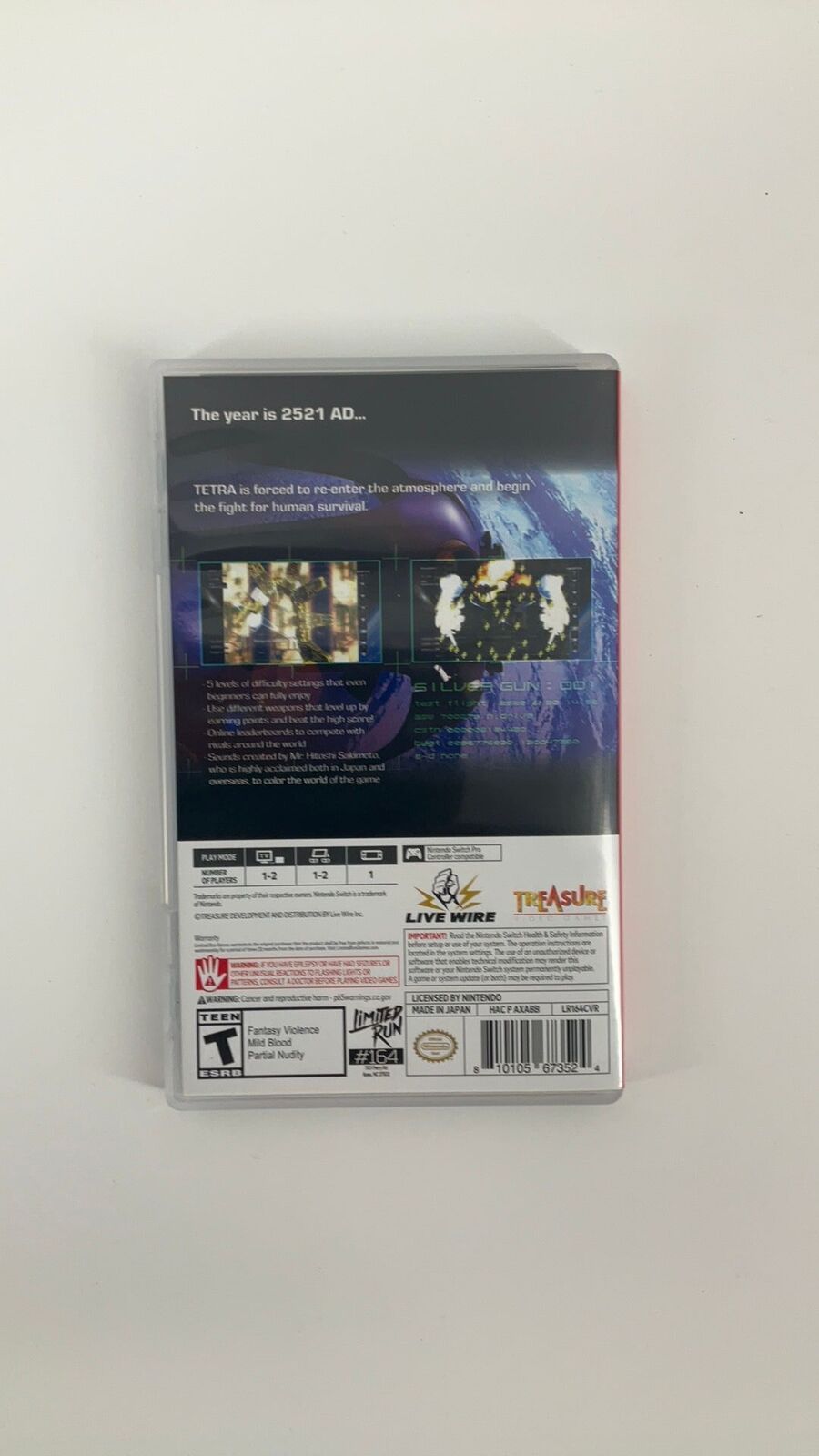 Switch – Radiant Silvergun (Limited Run #164) – CIB