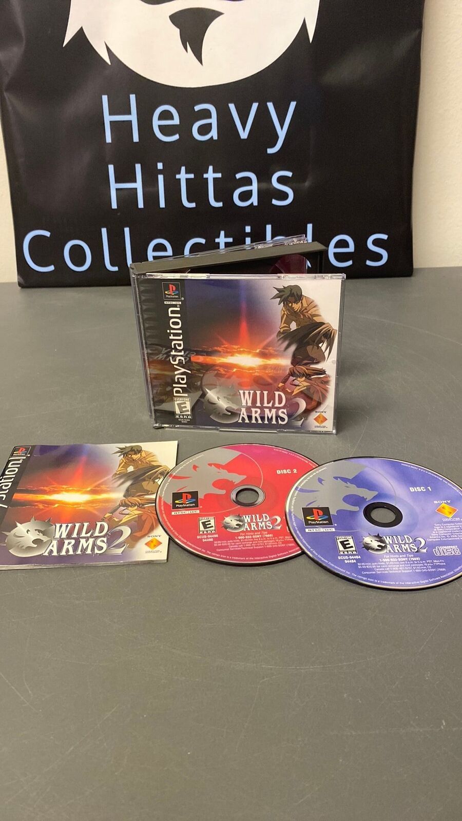 PS1 – Wild Arms 2 – CIB