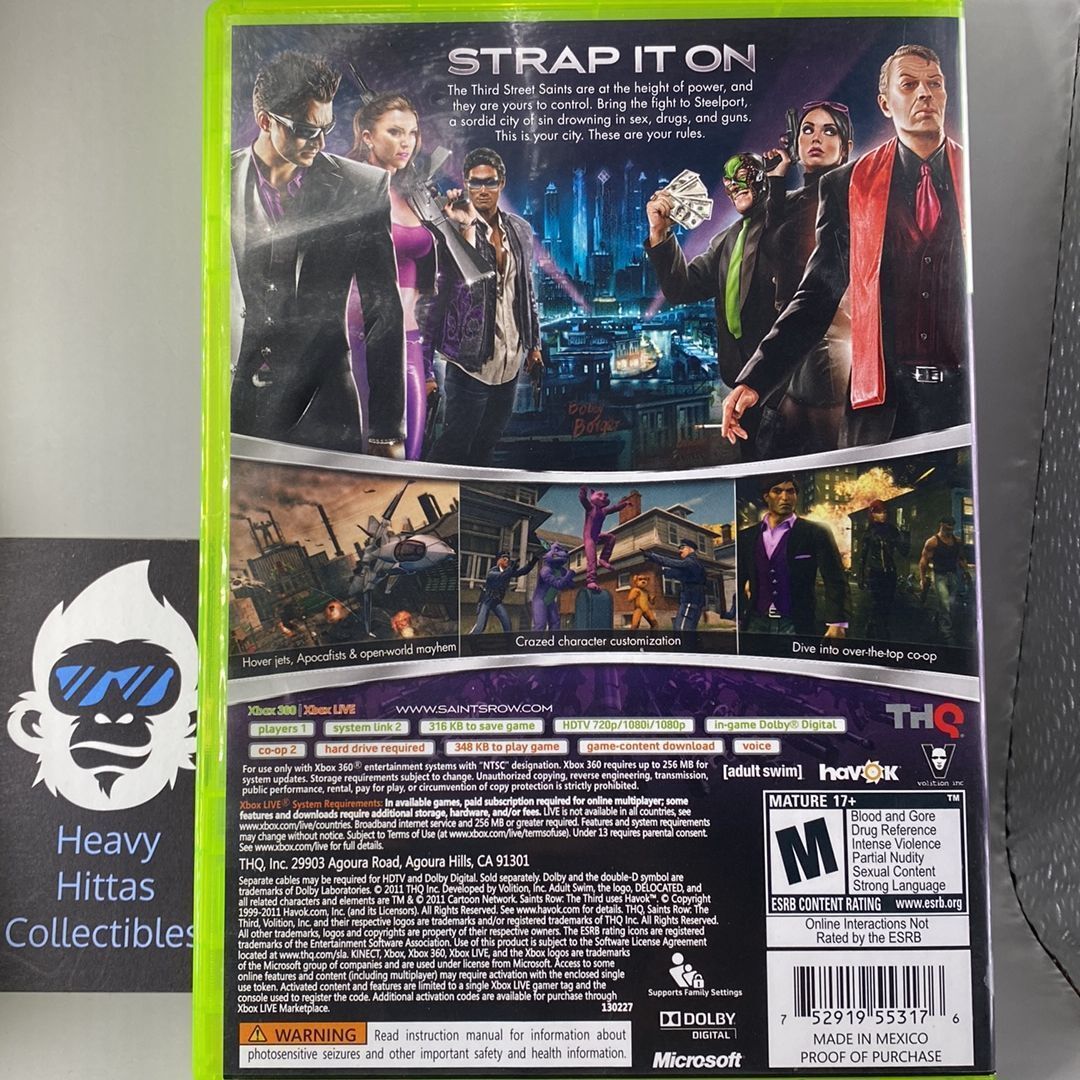 Xbox 360 - Saints Row: The Third - Missing Manual