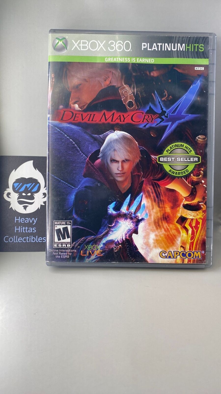 Xbox 360 - Devil May Cry 4 Platinum Hits Not for Resale - CIB