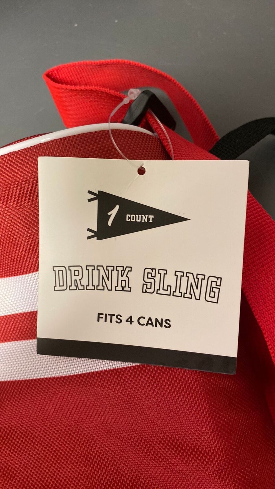Drink Sling - Fits 4 Cans,Helps Keep Drinks Cold