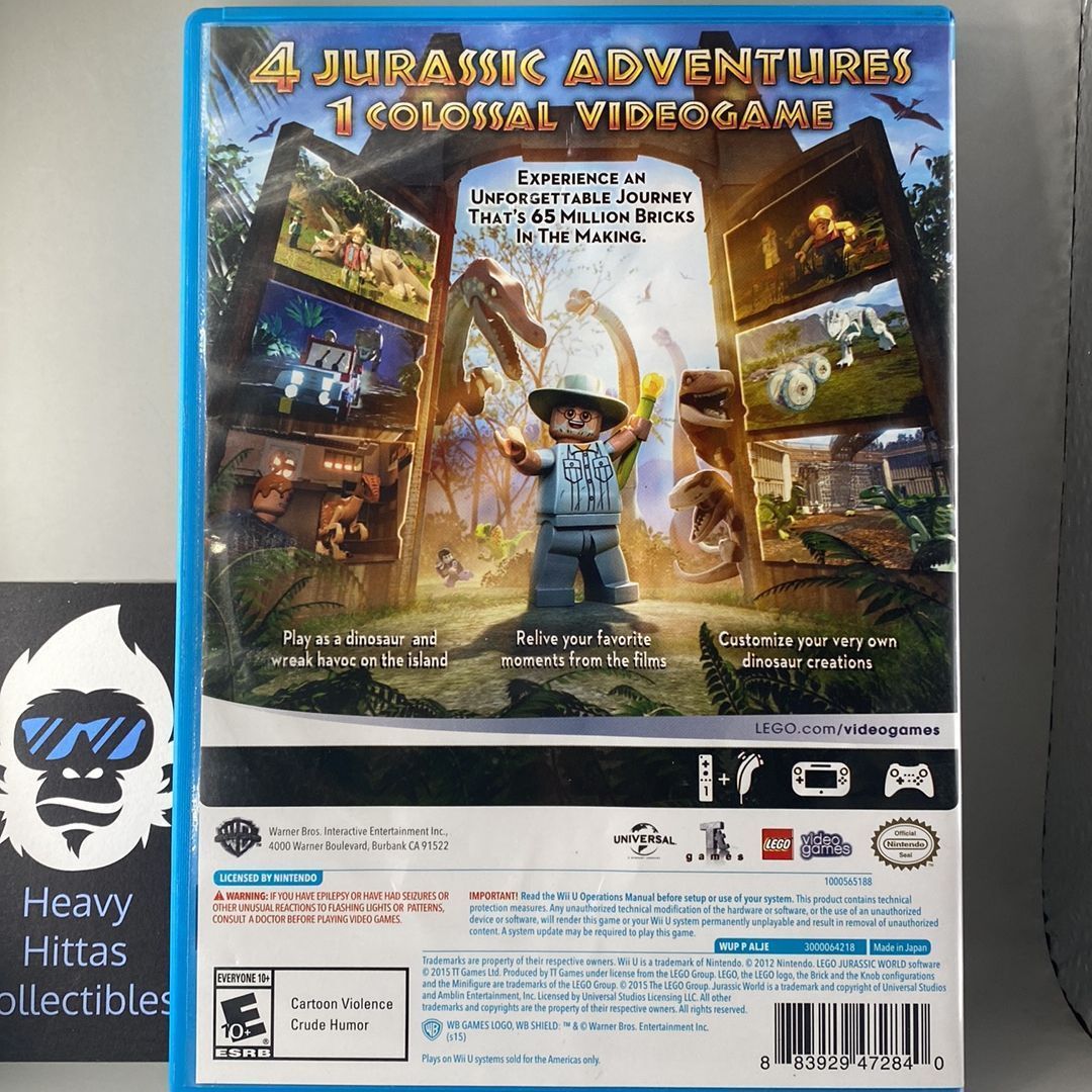 Wii U - LEGO Jurassic World - CIB