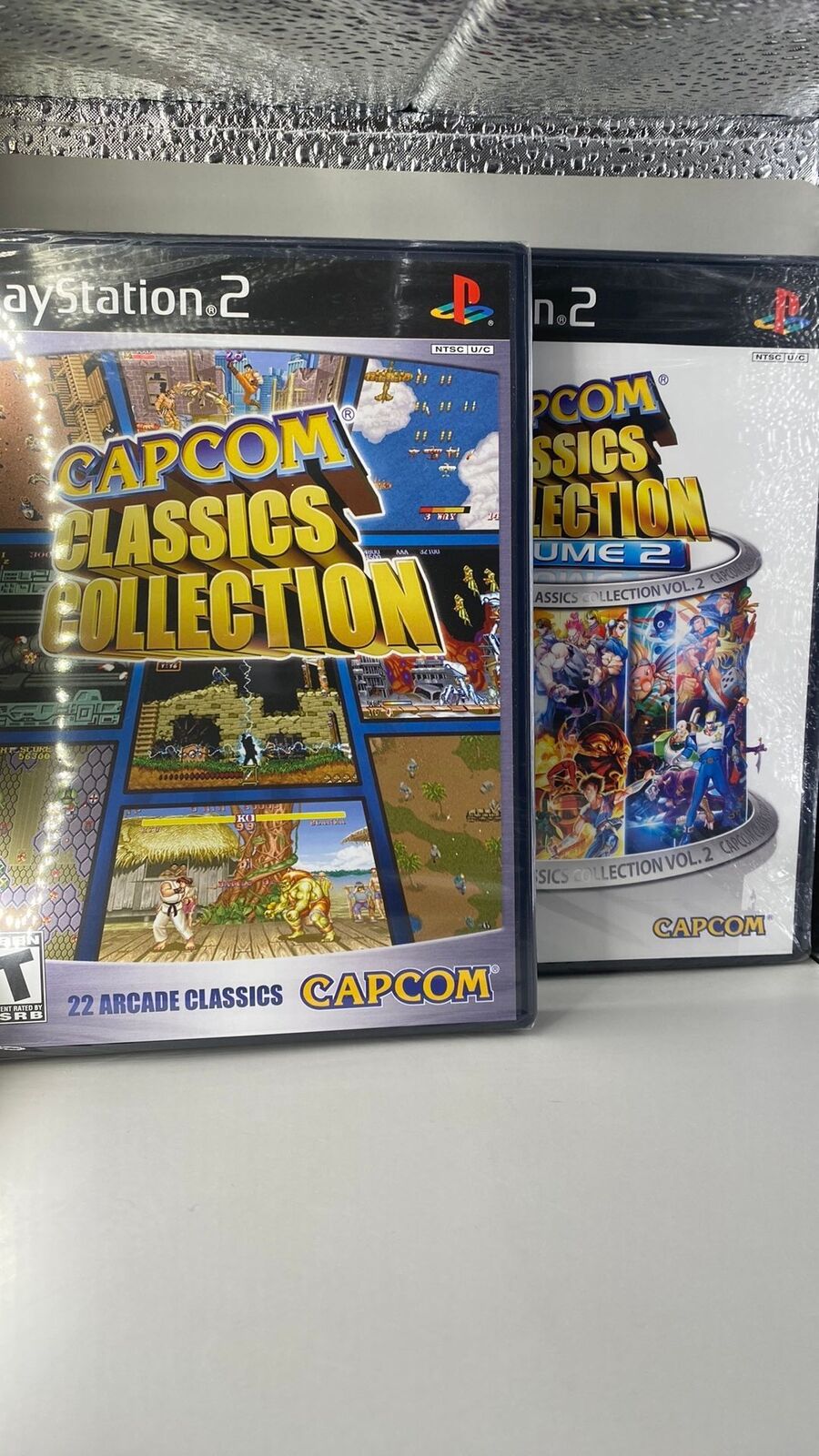 PS2 – Capcom Classics Collection Volumes 1 & 2 – New