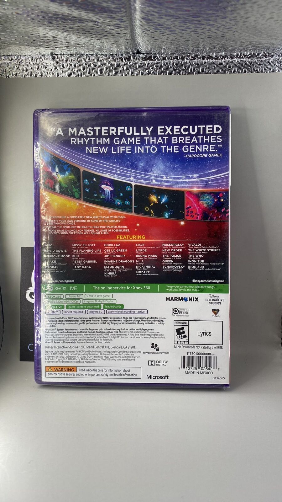 Xbox 360 - Disney Fantasia: Music Evolved - New