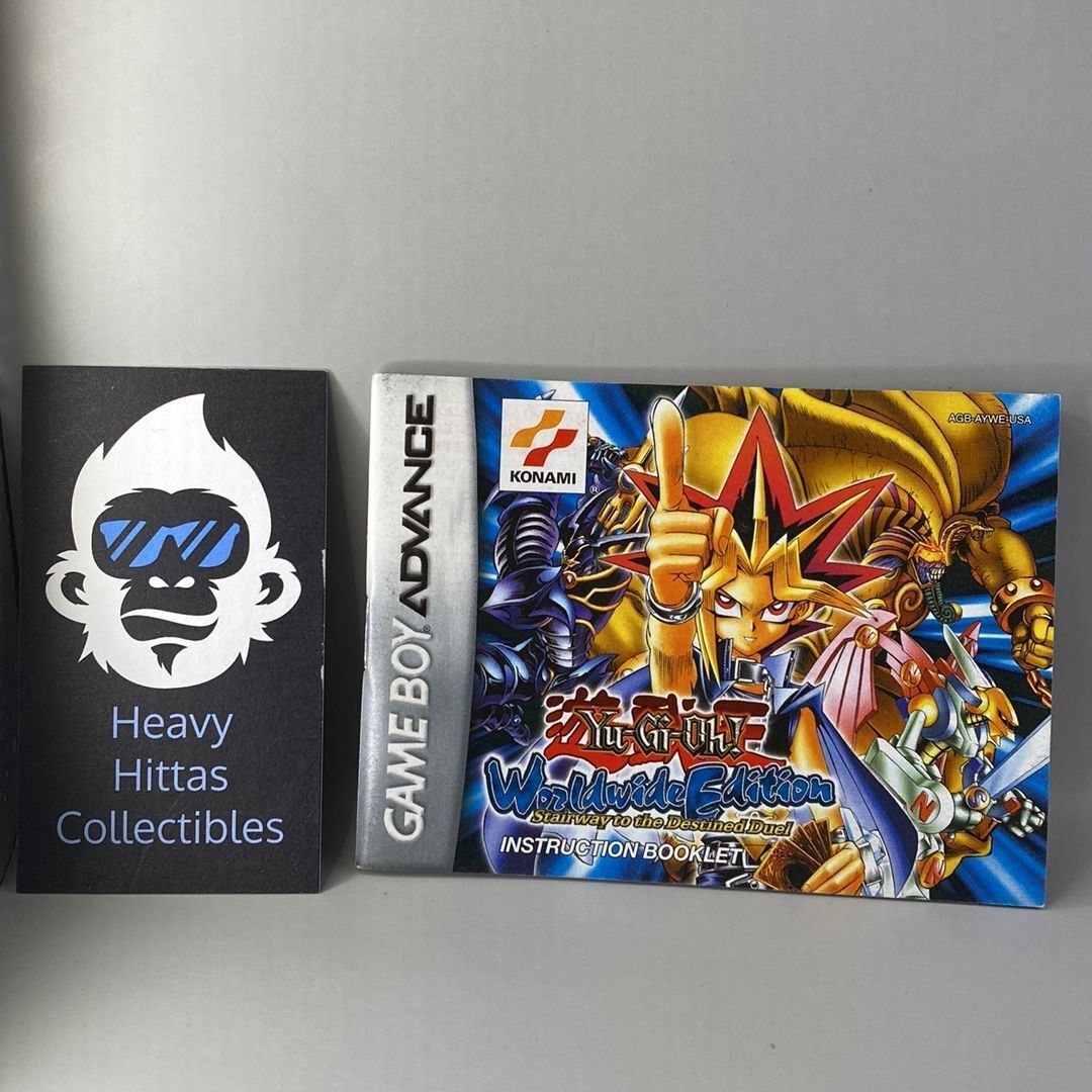 GBA – Yu-Gi-Oh!: Worldwide Edition - Stairway to the Destined Duel – Manual Only