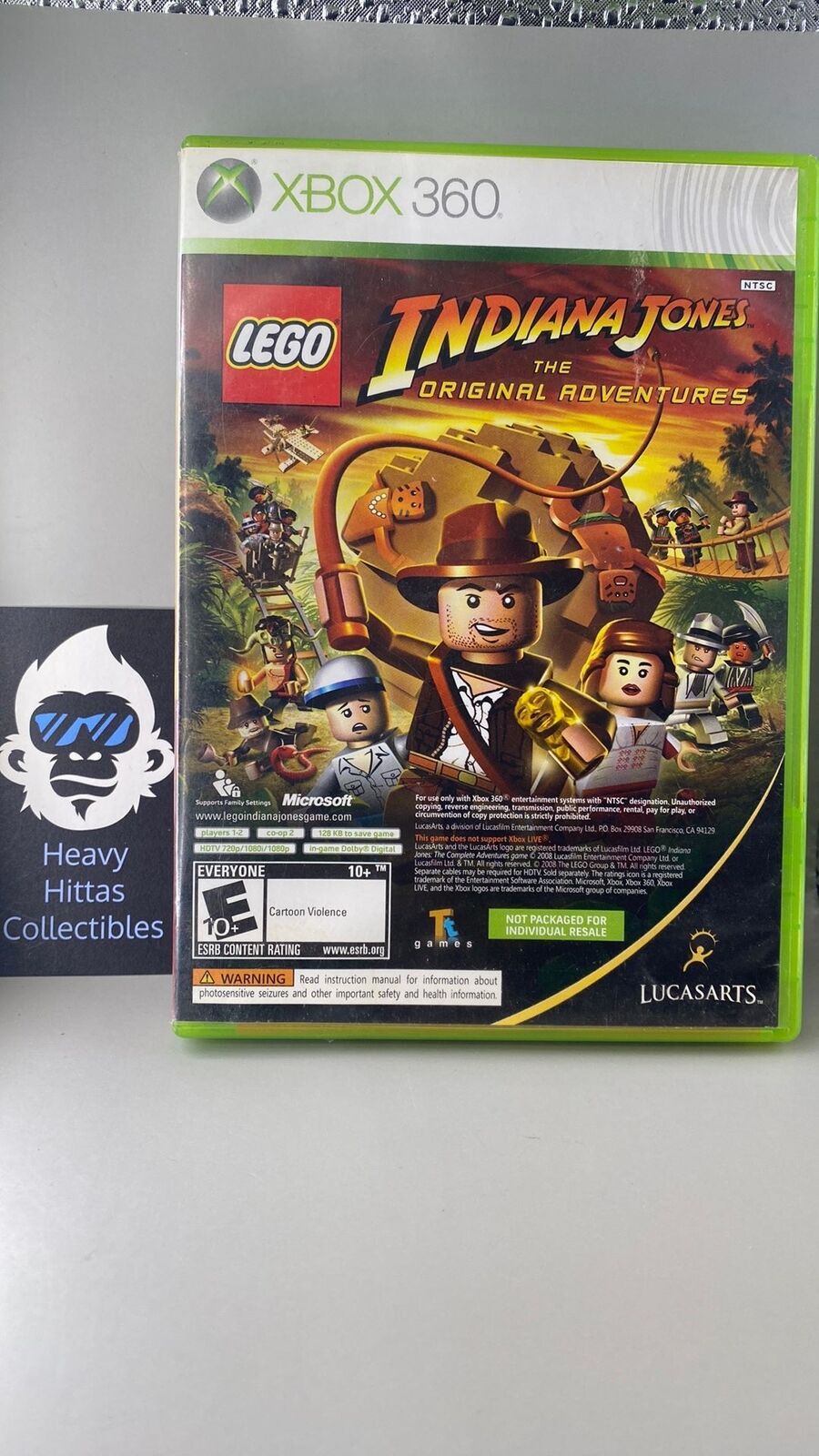 Xbox 360 - LEGO Indiana Jones and Kung Fu Panda Combo Pack - CIB