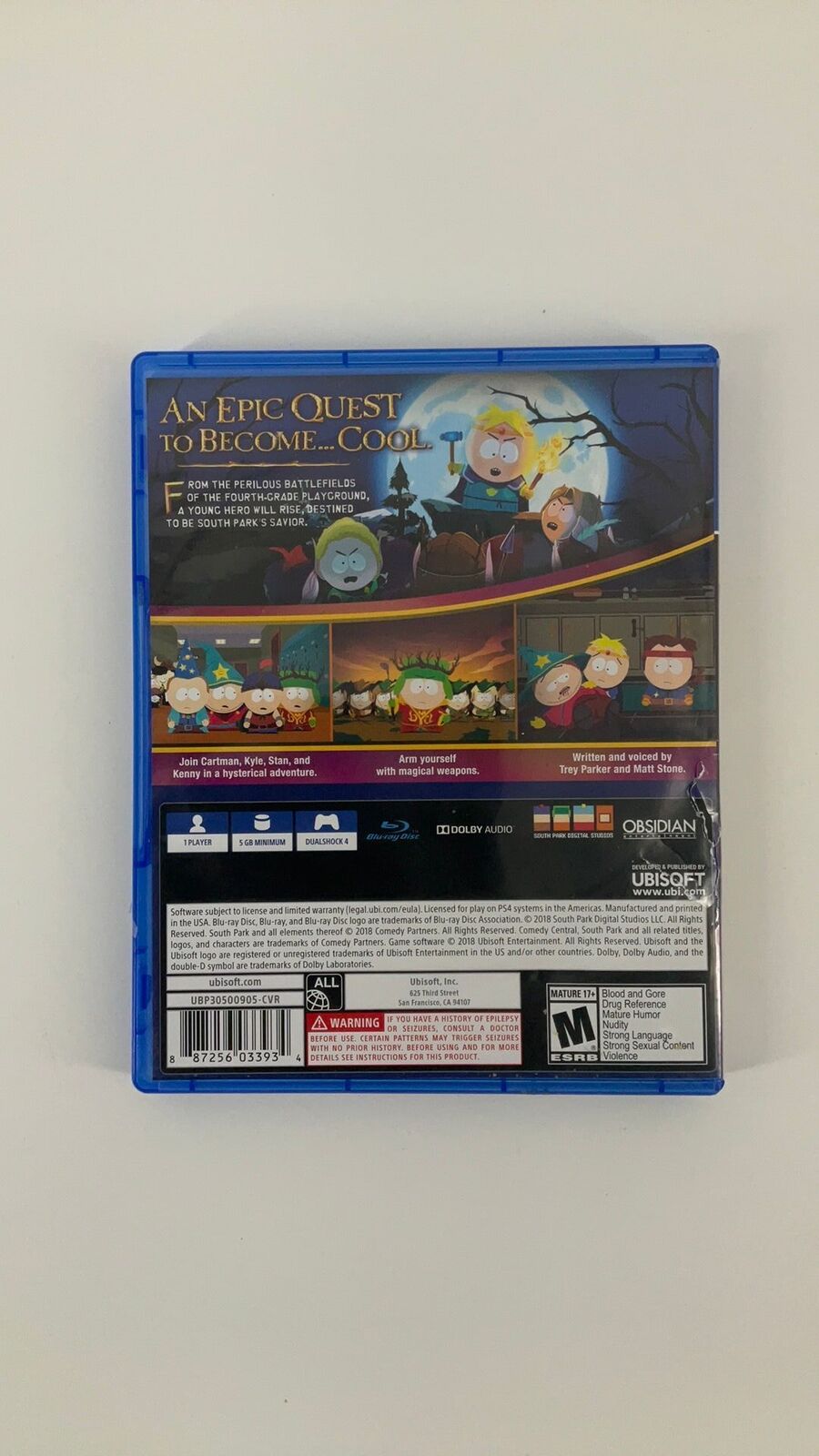 PS4 – South Park: The Stick of Truth – CIB