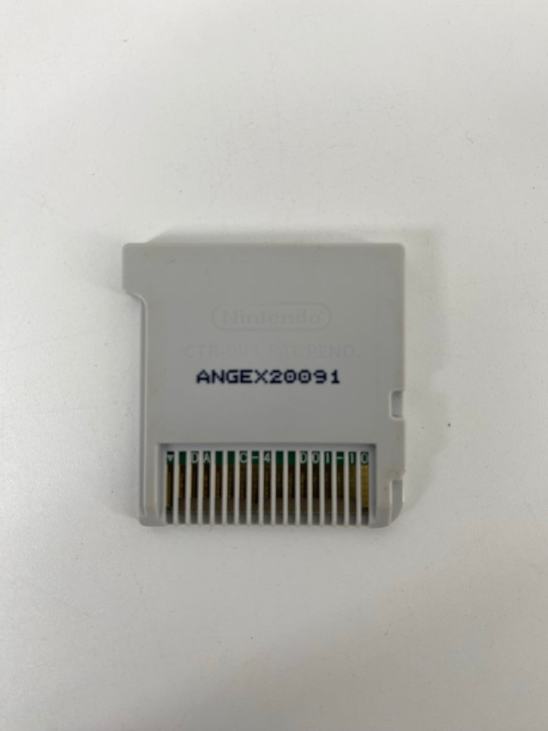 Nintendo 3DS Angry Birds Trilogy cartridge back