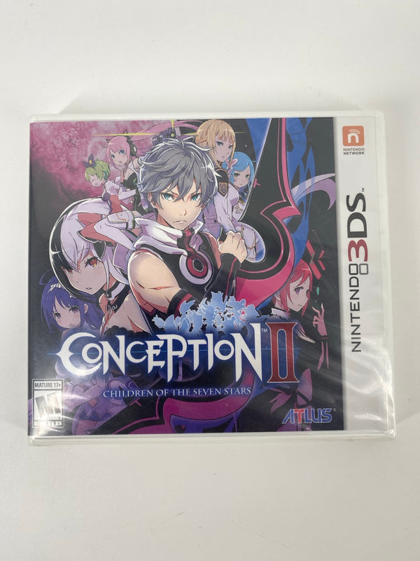Nintendo 3DS Conception II Children of the Seven Stars new sealed front