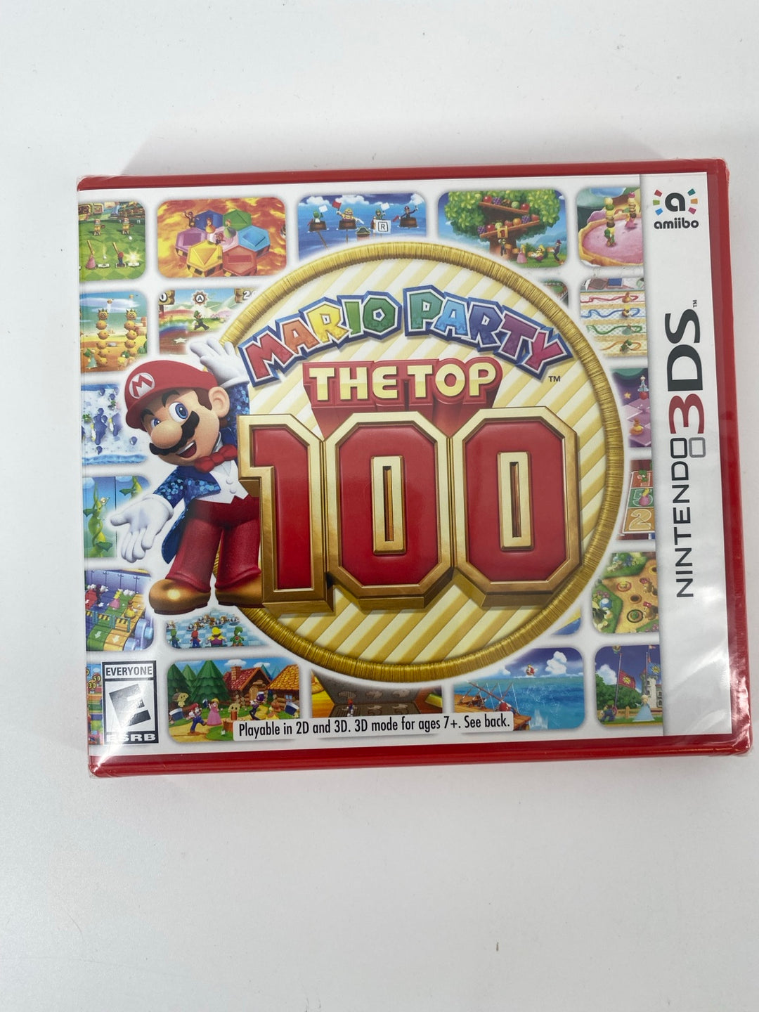 Nintendo 3DS Mario Party The Top 100 new factory sealed front actual item