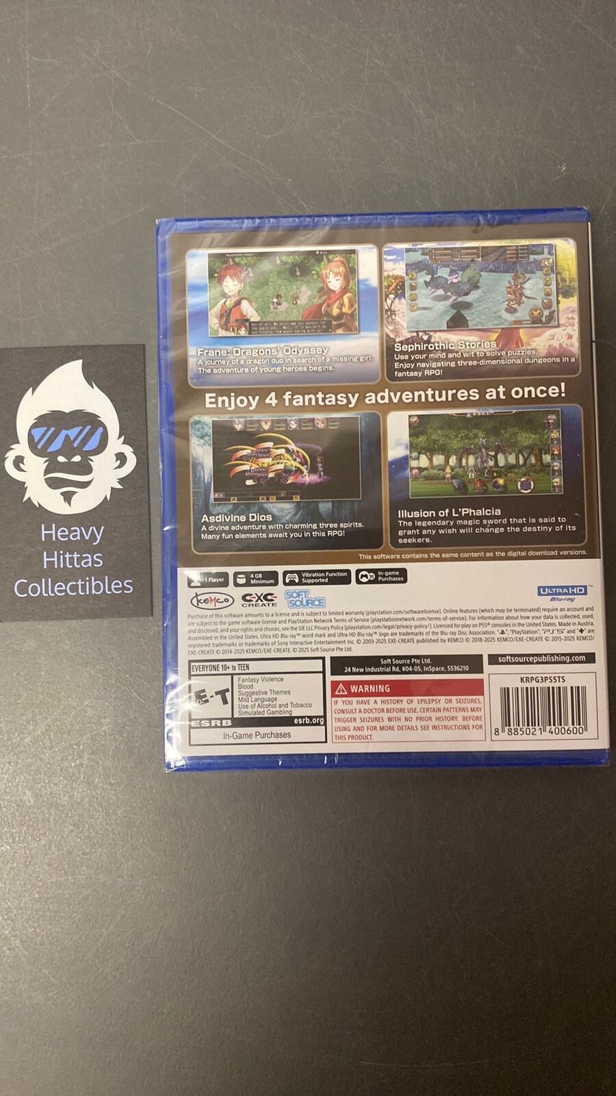 PS5 – KEMCO RPG Selection Vol. 3 – New
